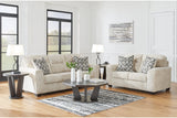 Lonoke Parchment Sofa and Loveseat -  Ashley - Luna Furniture