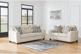 Lonoke Parchment Sofa, Loveseat, Oversized Chair and Ottoman -  Ashley - Luna Furniture