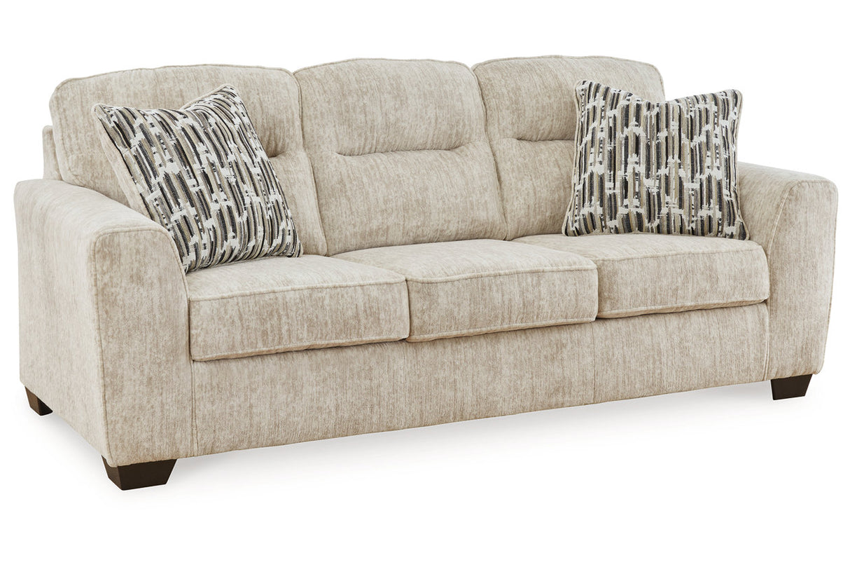 Lonoke Parchment Sofa, Loveseat, Oversized Chair and Ottoman -  Ashley - Luna Furniture