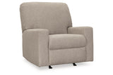 Deltona Parchment Sofa, Loveseat and Recliner -  Ashley - Luna Furniture