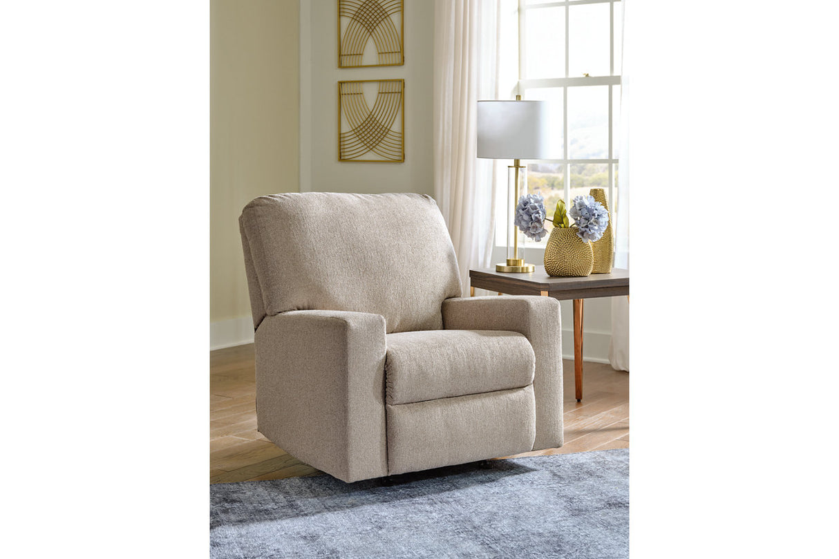 Deltona Parchment Sofa, Loveseat and Recliner -  Ashley - Luna Furniture