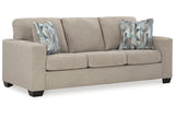 Deltona Parchment Sofa, Loveseat and Recliner -  Ashley - Luna Furniture