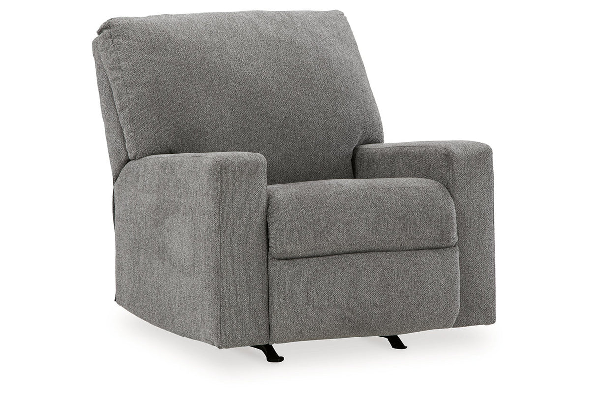 Deltona Graphite Sofa, Loveseat and Recliner -  Ashley - Luna Furniture