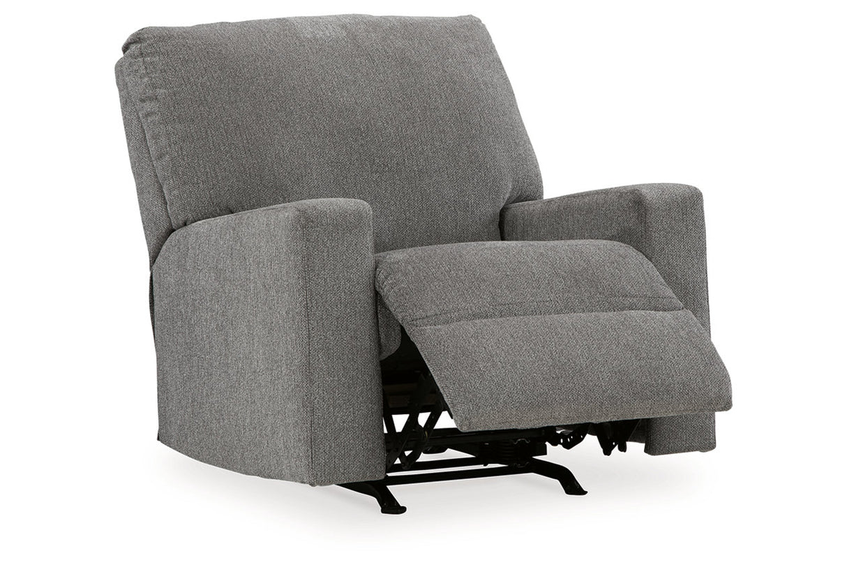 Deltona Graphite Sofa, Loveseat and Recliner -  Ashley - Luna Furniture