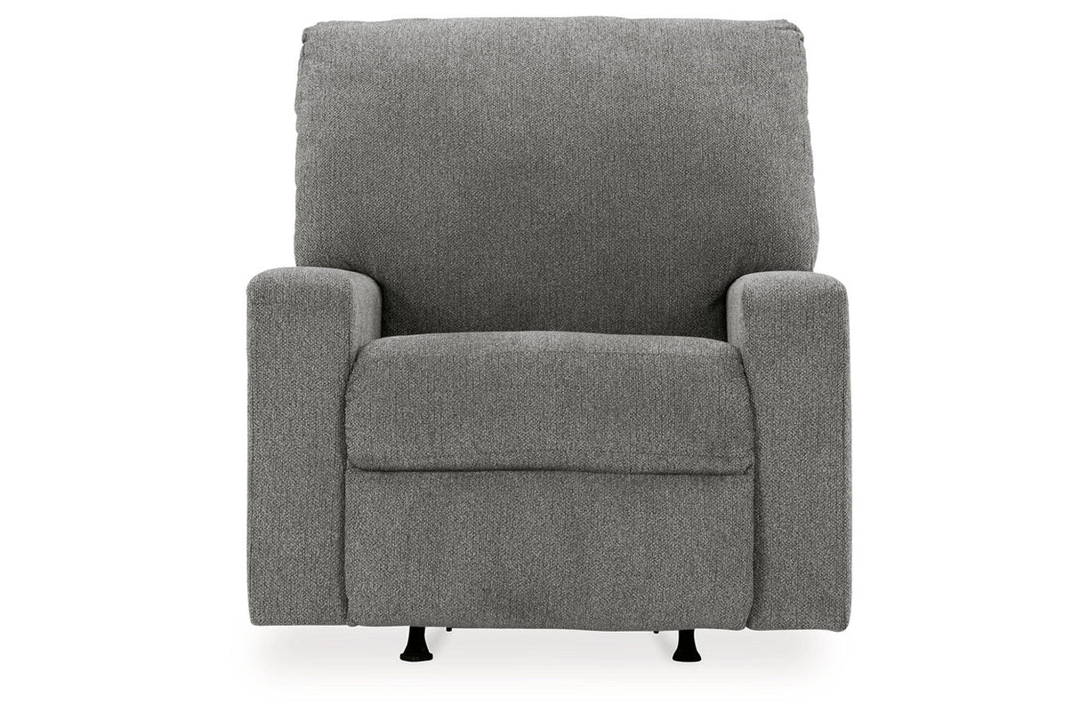 Deltona Graphite Sofa, Loveseat and Recliner -  Ashley - Luna Furniture