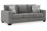 Deltona Graphite Sofa, Loveseat and Recliner -  Ashley - Luna Furniture