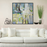 51x51, Abstact Oil Painting, Multi from Sagebrook Home - Luna Furniture