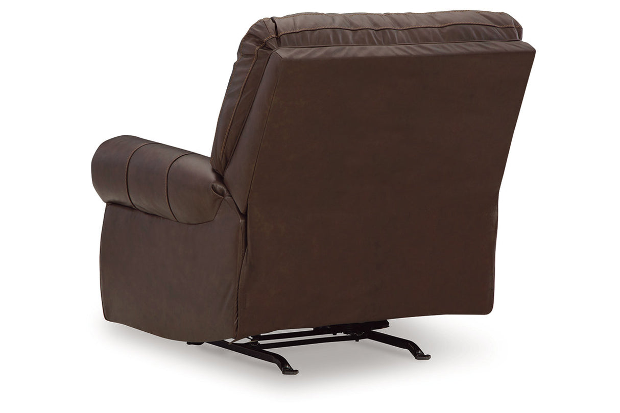 Colleton Dark Brown Sofa and Recliner -  Ashley - Luna Furniture