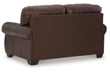 Colleton Dark Brown Sofa, Loveseat and Recliner -  Ashley - Luna Furniture