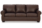 Colleton Dark Brown Sofa and Recliner -  Ashley - Luna Furniture