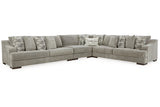 Bayless Smoke 4-Piece Sectional from Ashley - Luna Furniture