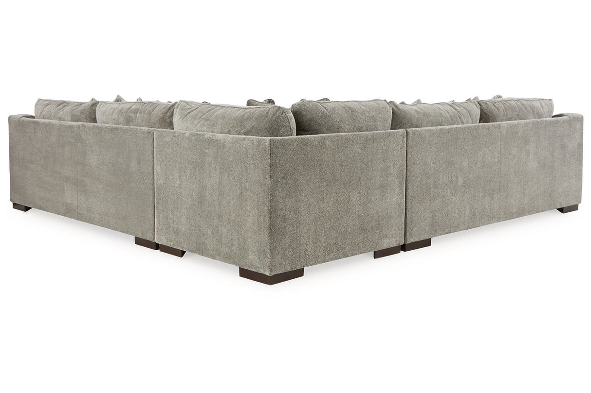 Bayless Smoke 3-Piece Sectional from Ashley - Luna Furniture