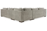 Bayless Smoke 3-Piece Sectional from Ashley - Luna Furniture