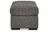 Gardiner Pewter Sofa Chaise and Ottoman -  Ashley - Luna Furniture