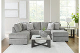 Casselbury Cement 2-Piece Sectional with Chaise -  Ashley - Luna Furniture