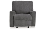 Rannis Pewter Full Sofa Sleeper and Recliner -  Ashley - Luna Furniture