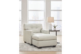 Belziani Coconut Oversized Chair and Ottoman -  Ashley - Luna Furniture