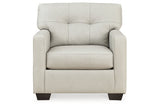 Belziani Coconut Oversized Chair and Ottoman -  Ashley - Luna Furniture