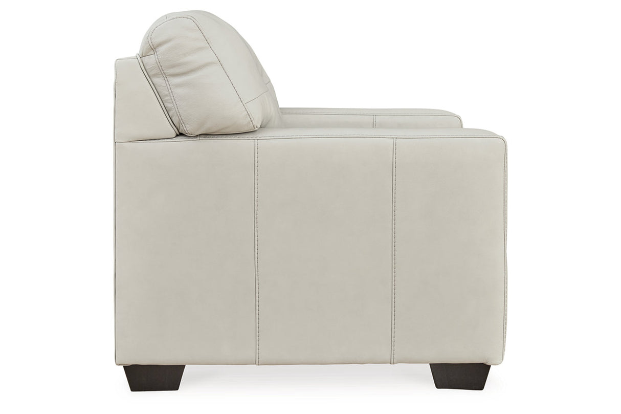 Belziani Coconut Oversized Chair and Ottoman -  Ashley - Luna Furniture