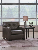 Belziani Storm Leather Living Room Set from Ashley - Luna Furniture