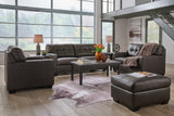 Belziani Storm Leather Living Room Set from Ashley - Luna Furniture