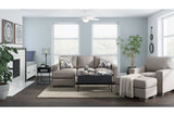 Greaves Stone Sofa Chaise, Chair, and Ottoman -  Ashley - Luna Furniture