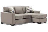 Greaves Stone Sofa Chaise and Chair -  Ashley - Luna Furniture