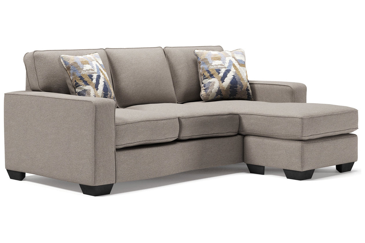 Greaves Stone Sofa Chaise, Chair, and Ottoman -  Ashley - Luna Furniture