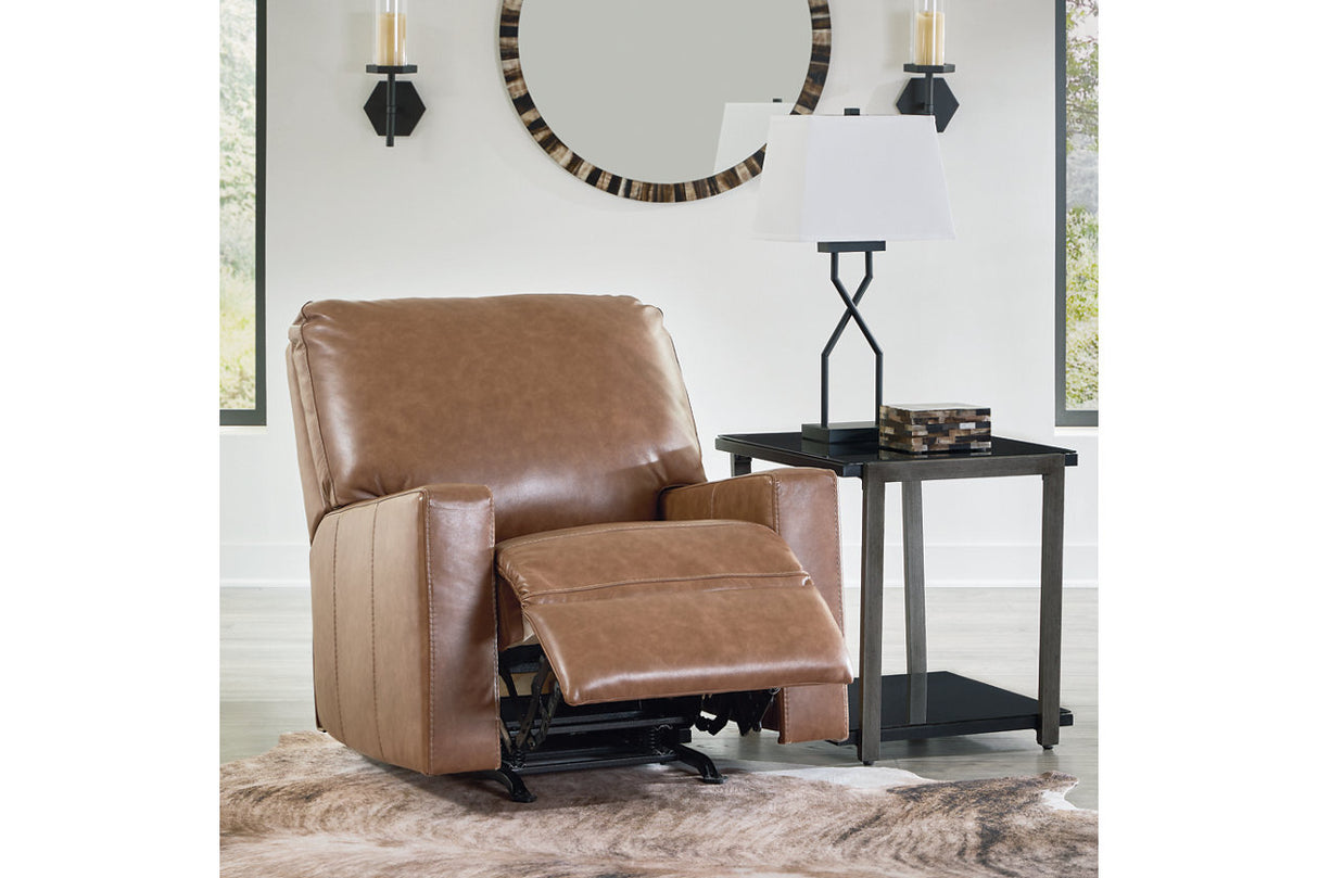 Bolsena Caramel Sofa, Loveseat and Recliner -  Ashley - Luna Furniture