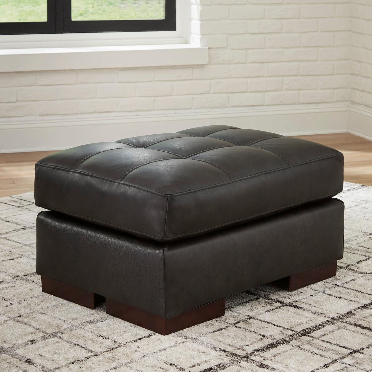 Luigi Thunder Leather Living Room Set -  Ashley - Luna Furniture