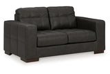 Luigi Thunder Sofa, Loveseat, Oversized Chair and Ottoman -  Ashley - Luna Furniture