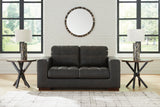 Luigi Thunder Leather Living Room Set -  Ashley - Luna Furniture