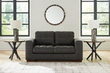 Luigi Thunder Sofa, Loveseat, Oversized Chair and Ottoman -  Ashley - Luna Furniture