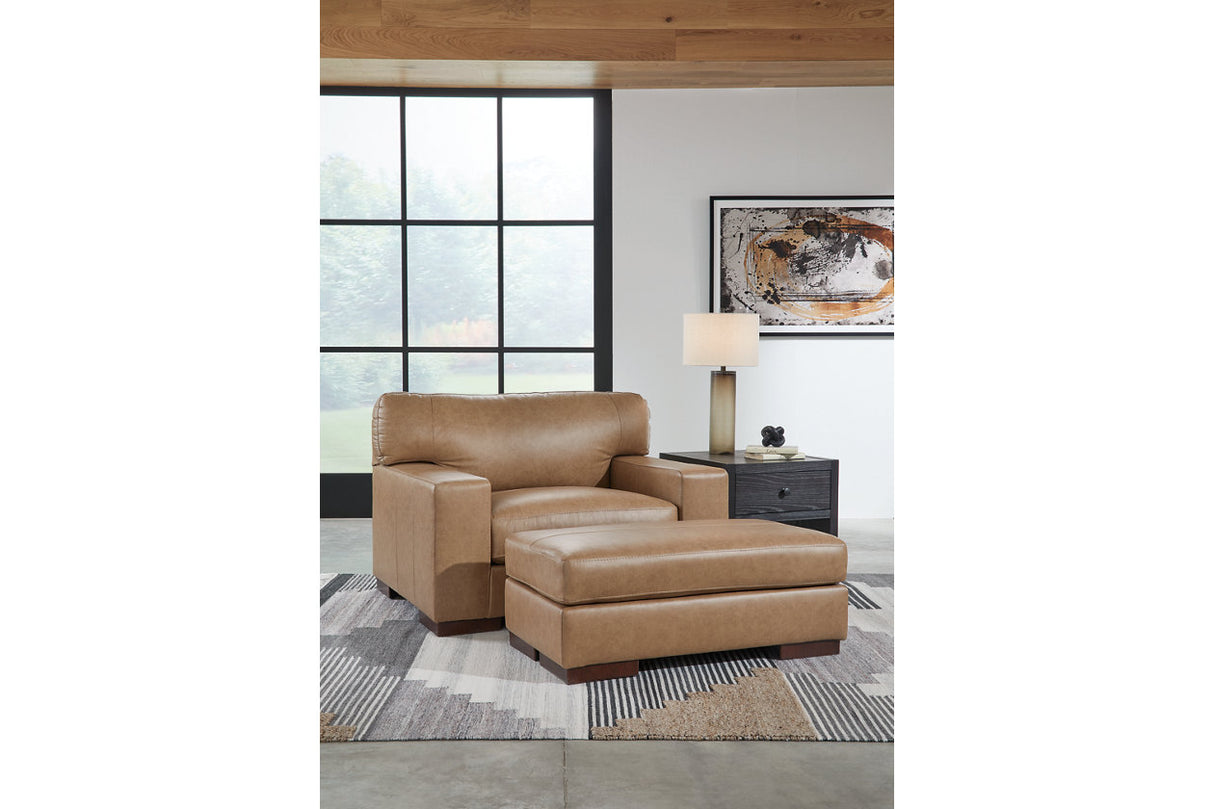 Lombardia Tumbleweed Sofa, Loveseat, Oversized Chair and Ottoman from Ashley - Luna Furniture