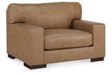 Lombardia Tumbleweed Oversized Chair and Ottoman -  Ashley - Luna Furniture