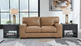 Lombardia Tumbleweed Leather Living Room Set -  Ashley - Luna Furniture