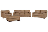 Lombardia Tumbleweed Sofa, Loveseat, Oversized Chair and Ottoman from Ashley - Luna Furniture