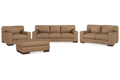 Lombardia Tumbleweed Sofa, Loveseat, Oversized Chair and Ottoman -  Ashley - Luna Furniture