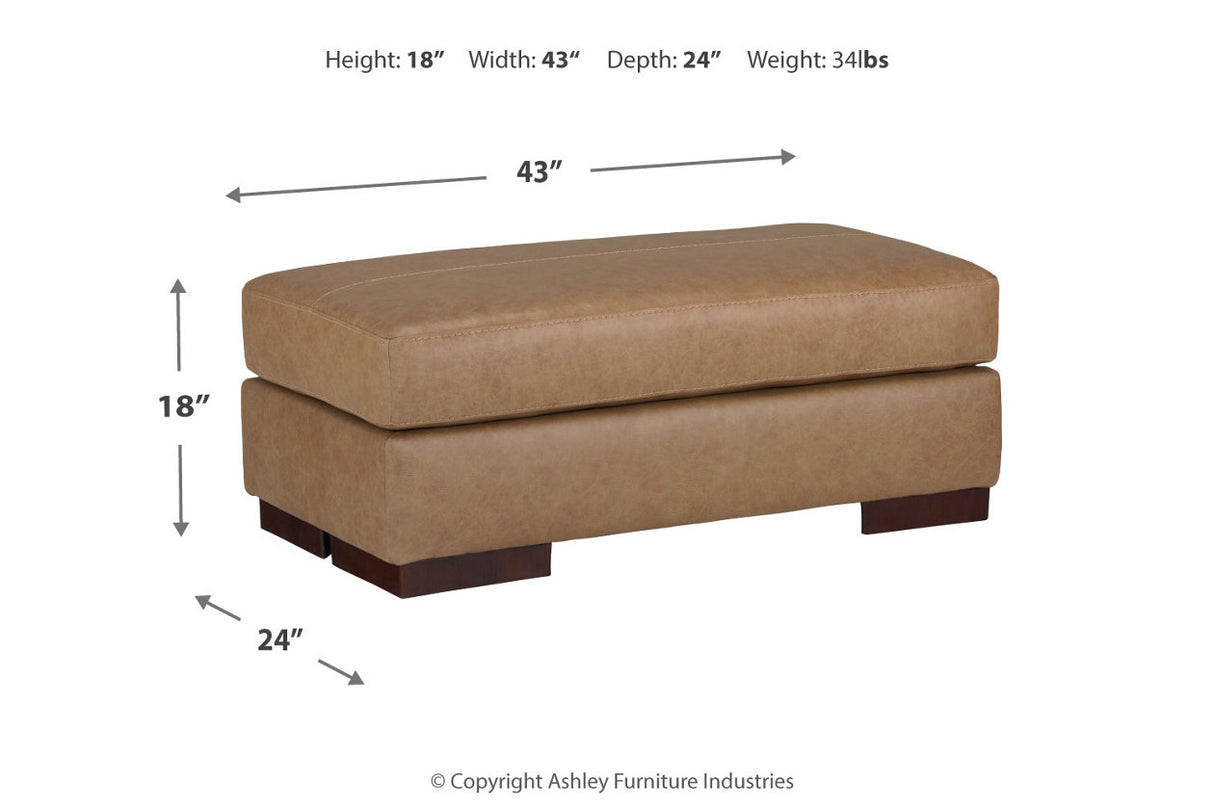 Lombardia Tumbleweed Sofa, Loveseat, Oversized Chair and Ottoman from Ashley - Luna Furniture