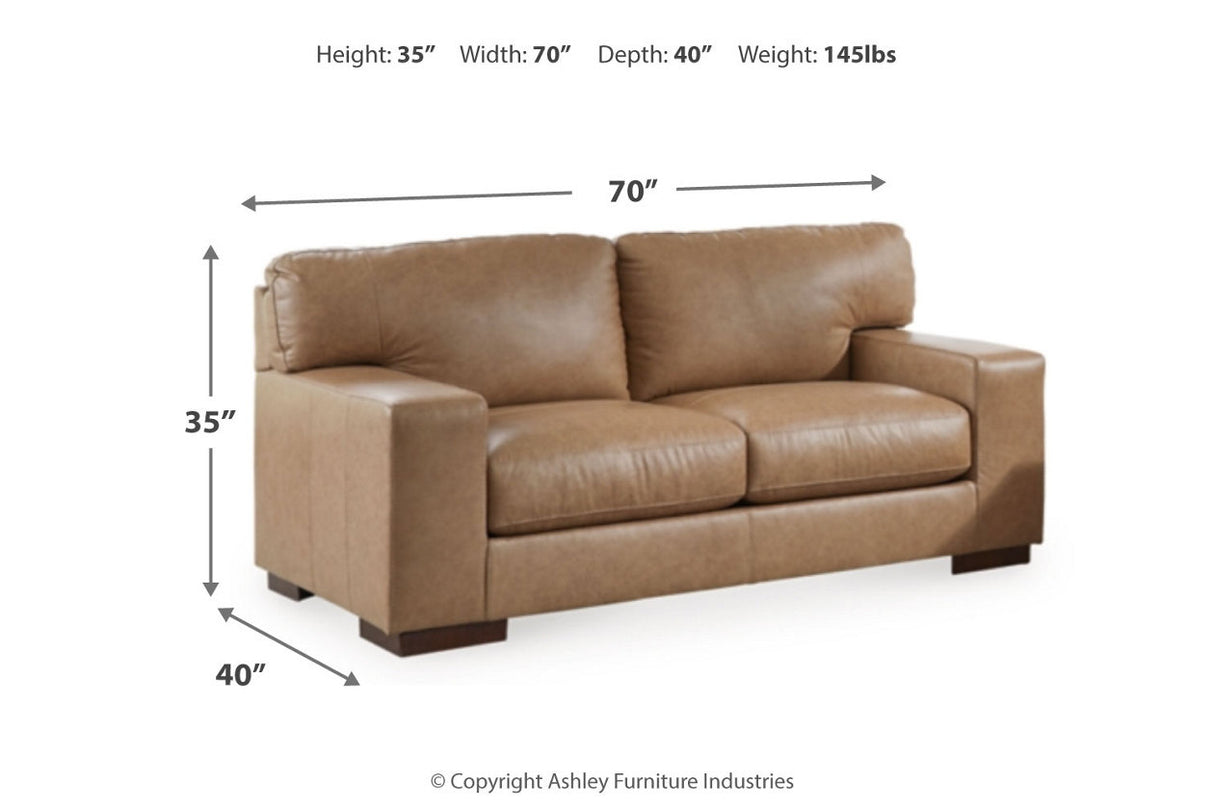 Lombardia Tumbleweed Sofa, Loveseat, Oversized Chair and Ottoman from Ashley - Luna Furniture