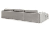 Amiata Glacier 2-Piece Sectional with Chaise from Ashley - Luna Furniture