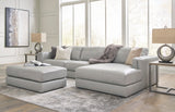 Amiata Glacier Leather 2-Piece RAF Chaise Sectional from Ashley - Luna Furniture