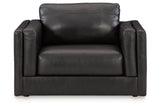 Amiata Onyx Sofa, Loveseat, Oversized Chair and Ottoman from Ashley - Luna Furniture