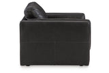 Amiata Onyx Oversized Chair and Ottoman from Ashley - Luna Furniture