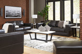 Amiata Onyx Leather Living Room Set from Ashley - Luna Furniture