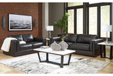 Amiata Onyx Sofa and Loveseat from Ashley - Luna Furniture