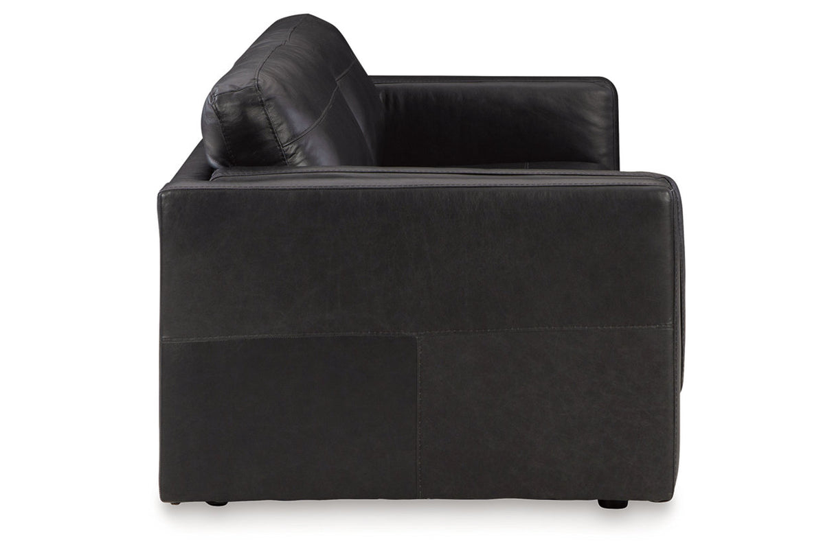 Amiata Onyx Sofa, Loveseat, Oversized Chair and Ottoman from Ashley - Luna Furniture