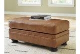 Carianna Caramel Sofa, Loveseat, Oversized Chair and Ottoman -  Ashley - Luna Furniture