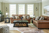 Carianna Caramel Sofa and Loveseat -  Ashley - Luna Furniture