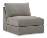 Avaliyah Ash 3-Piece RAF Chaise Sectional -  Ashley - Luna Furniture